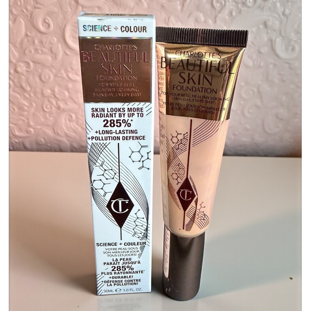 Charlotte Tilbury - Beautiful Skin Foundation - Shade 3 Cool 30ml‎ *NIB*